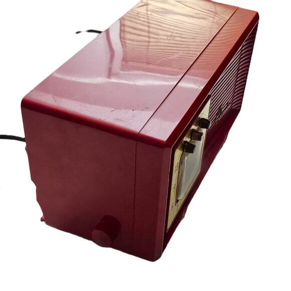 Vintage Sylvania R5485 AM Tube Clock Radio – Circa 1955 - Picture 2 of 7